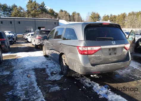 2011 Honda Odyssey Ex из США, поврежденный, VIN 5FNRL5H46BB074028